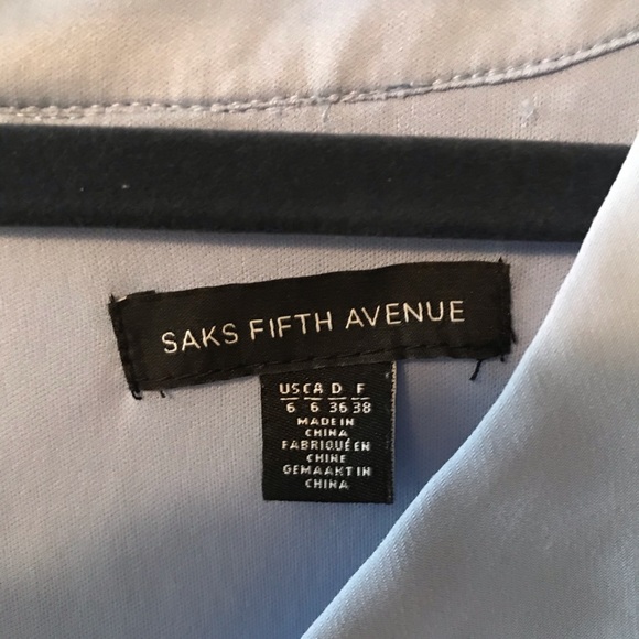 Saks Fifth Avenue SKy Blue Summer Cocktail Dress - Picture 3 of 5